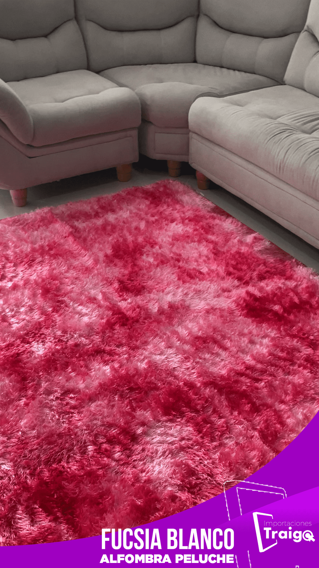 ALFOMBRA PELUCHE 2 mtr x 1,50