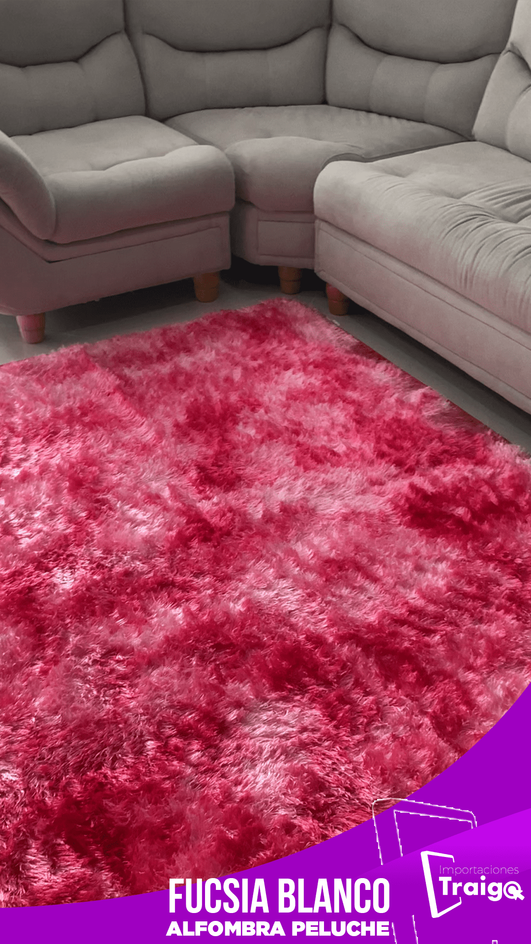 ALFOMBRA PELUCHE 2 mtr x 1,50