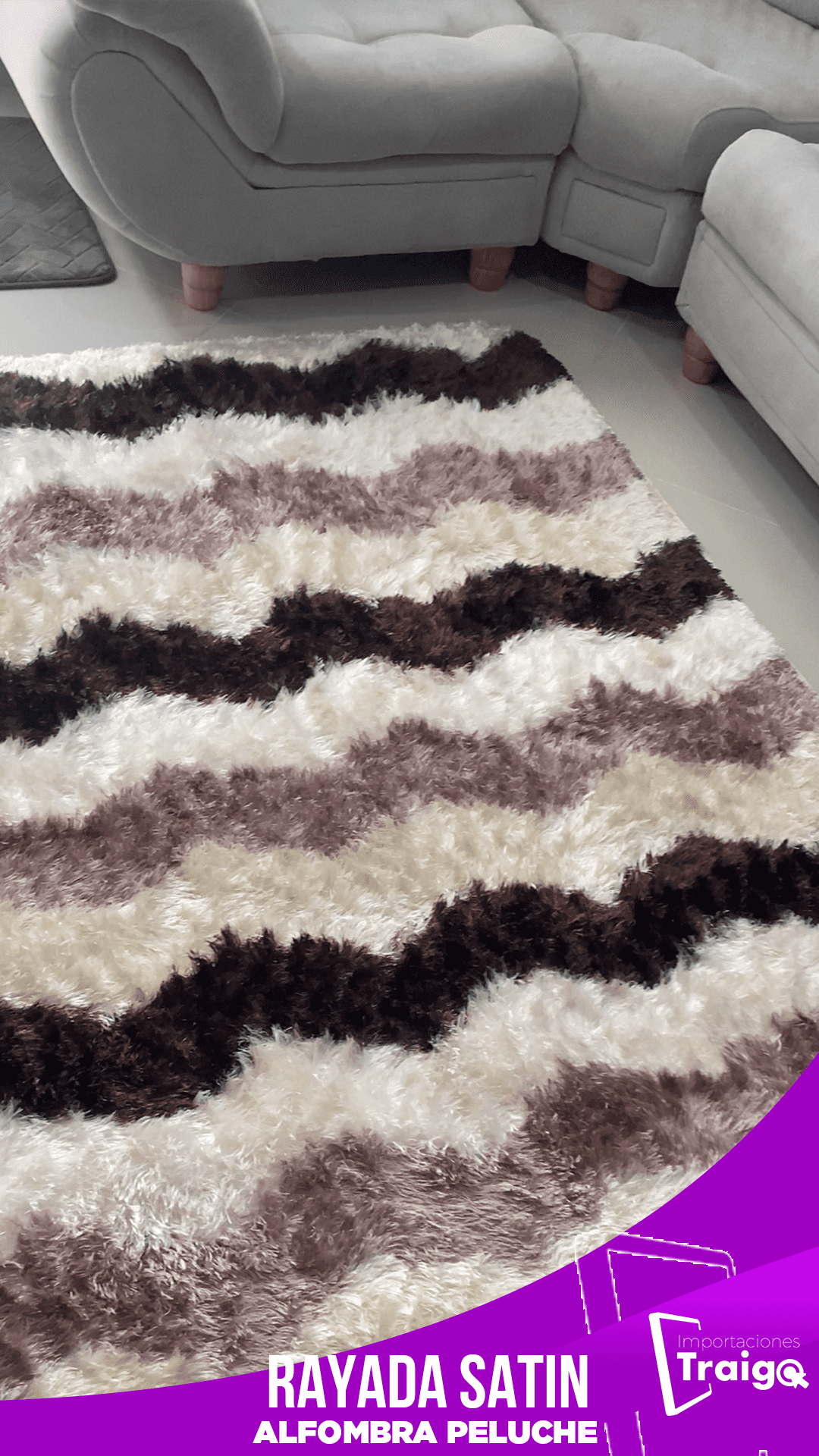 ALFOMBRA PELUCHE 2 mtr x 1,50