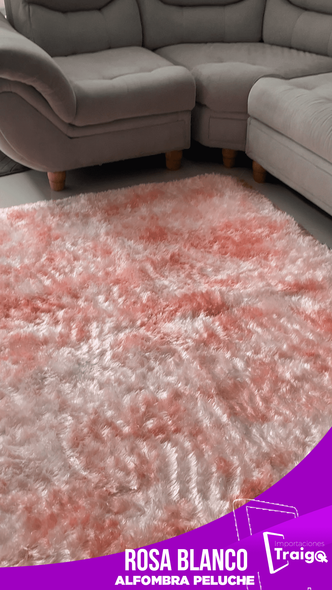 ALFOMBRA PELUCHE 2 mtr x 1,50