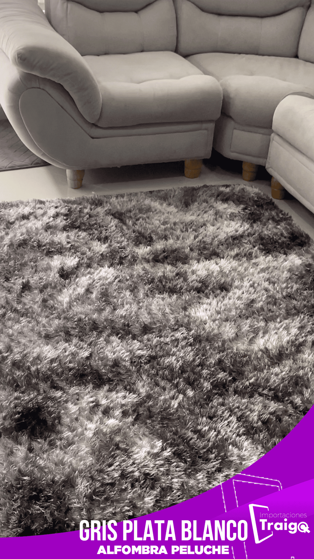 ALFOMBRA PELUCHE 2 mtr x 1,50