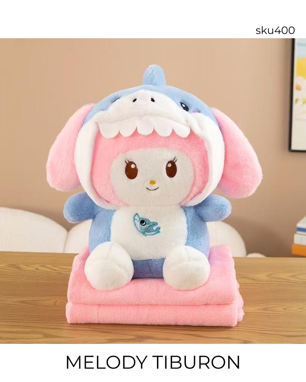 Peluches viajeros (Peluche + Cobija)